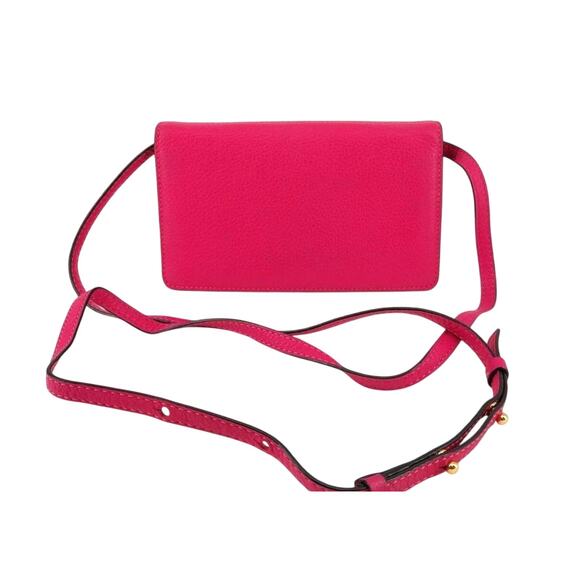 Marc Jacobs Empire City Leather Crossbody Wallet Bag Pink Gold Hardware Designer - Picture 7 of 16